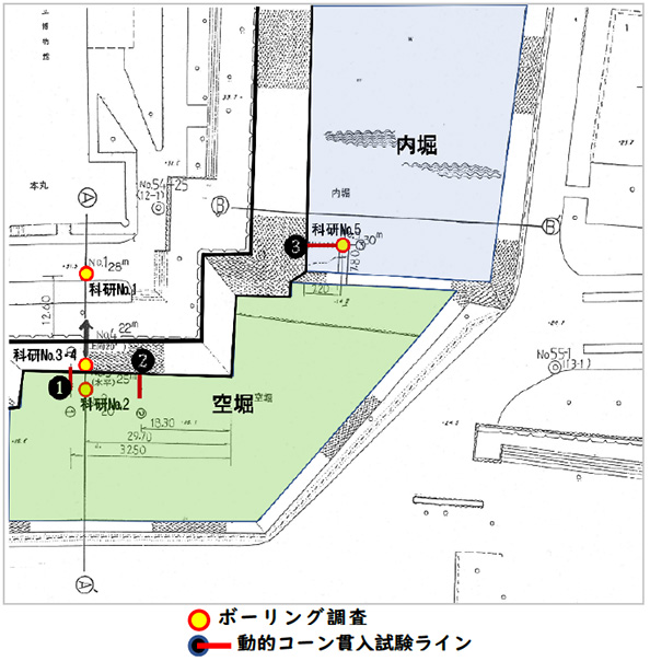 図４．科学研究費による調査地点詳細図